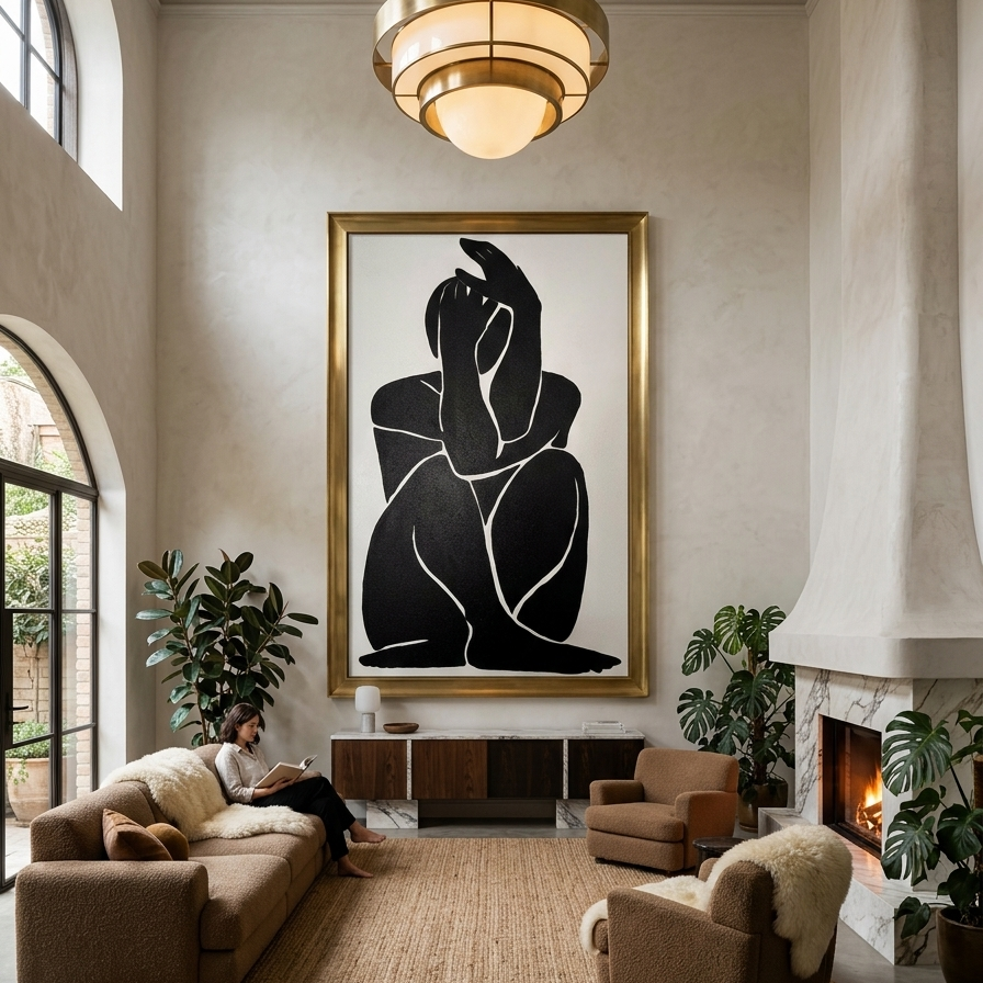 The Quiet Form| 130x80 Painting