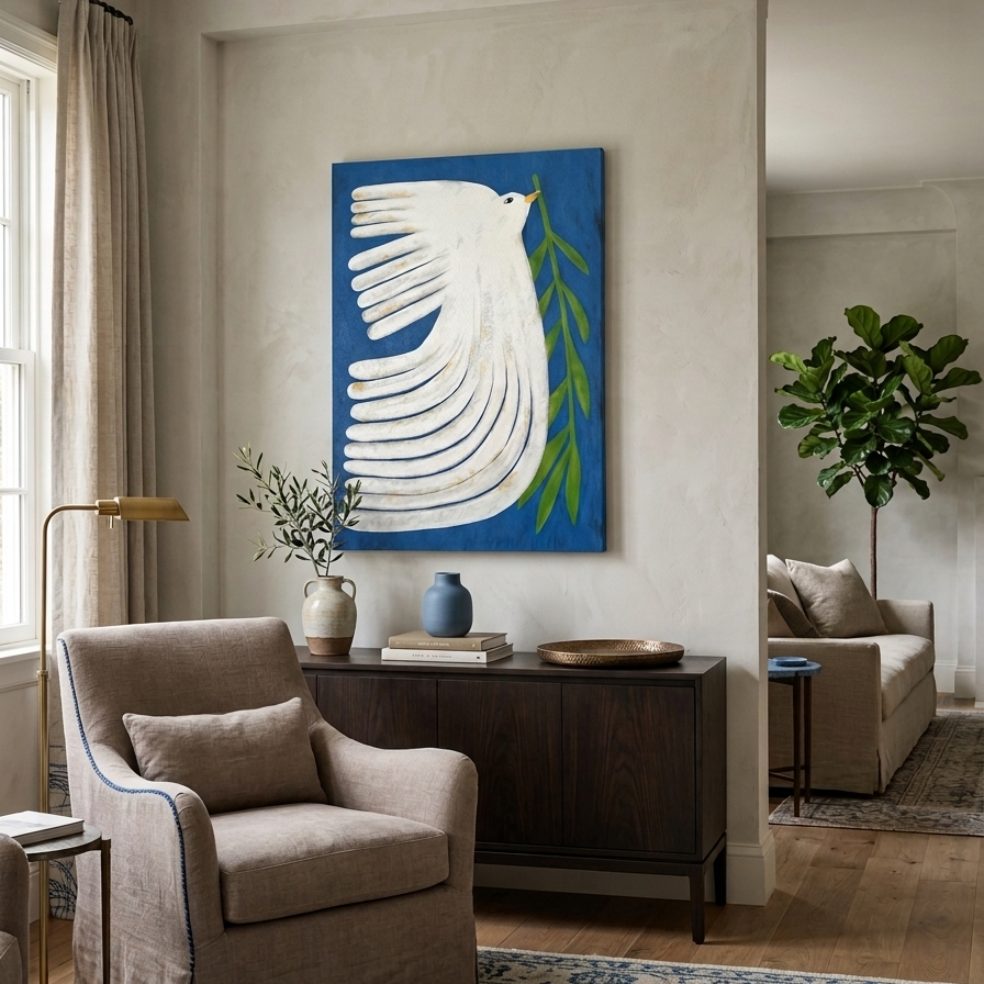 Azure Ascent | Painting