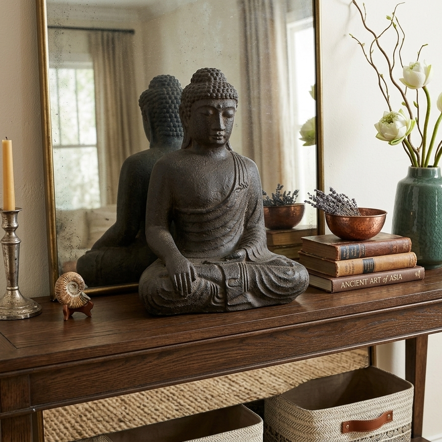 Seated Buddha Garden & Home Icon