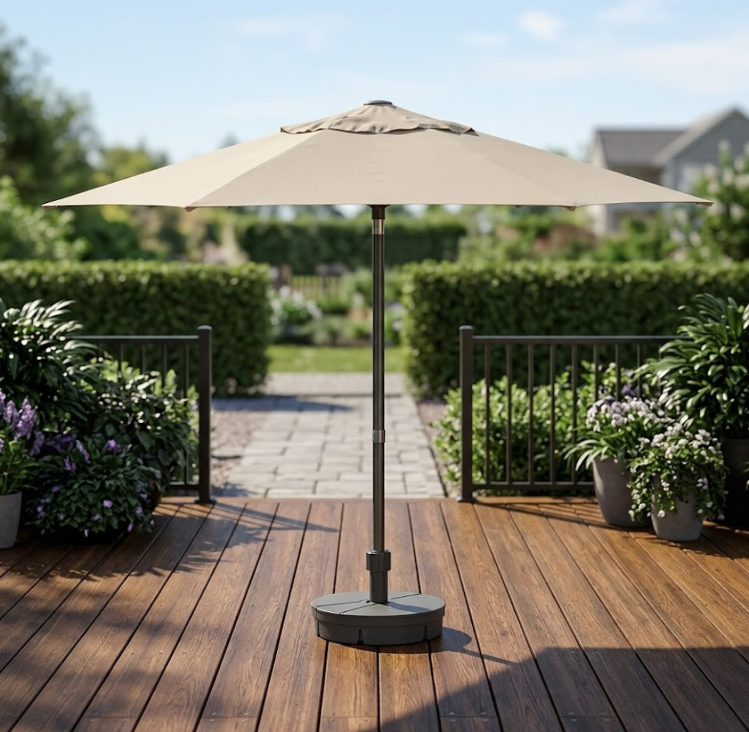 HEX ADJUSTABLE PARASOL (BEIGE)