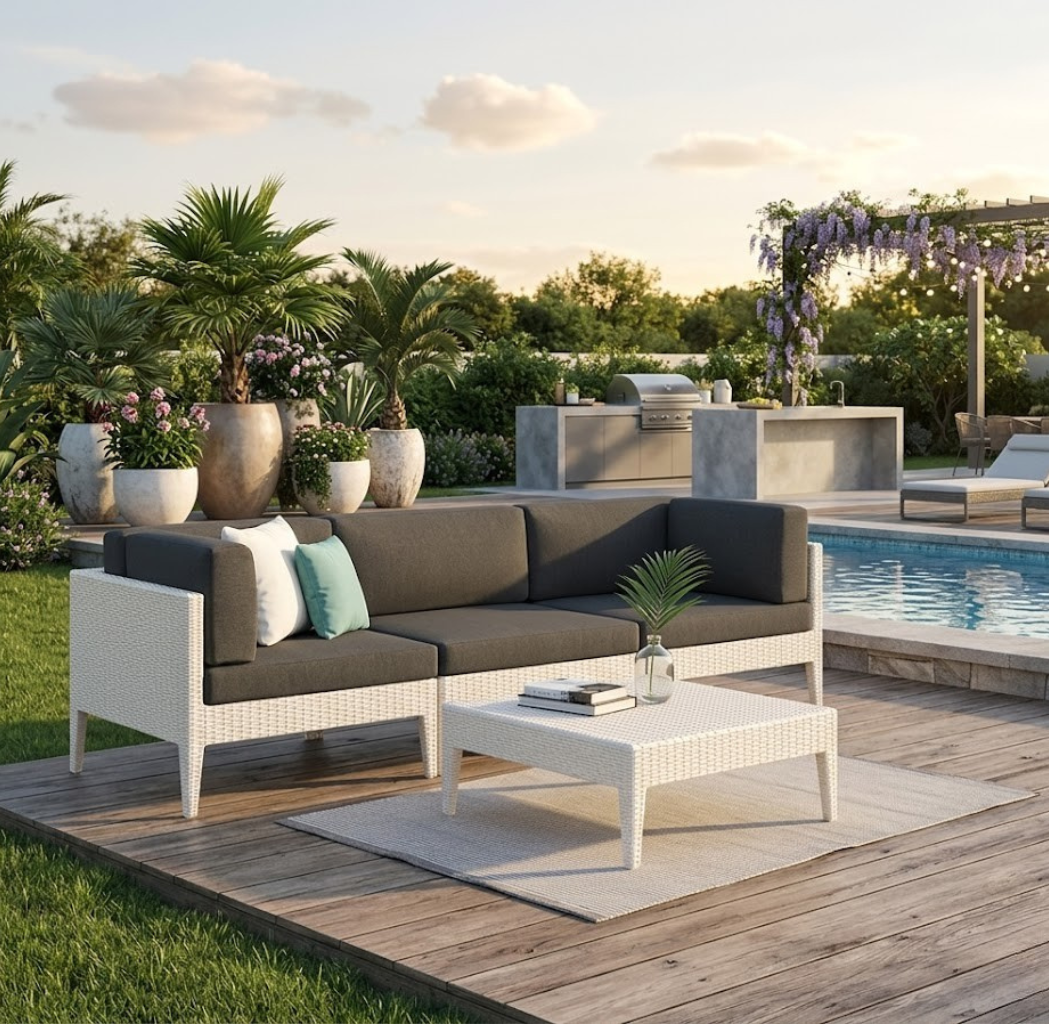 BRICK SECTIONAL SOFA SET