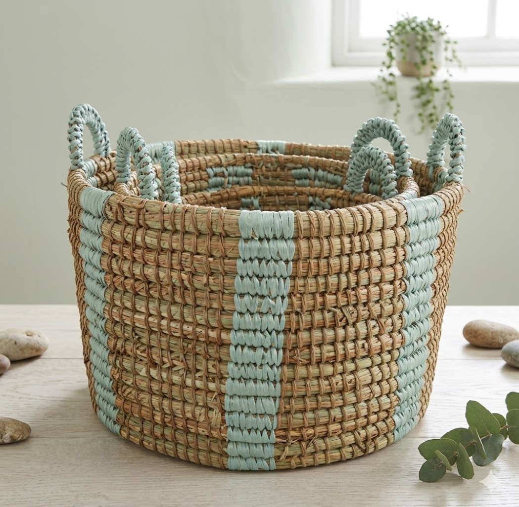 BASKET LAUNDRY CAMILE SET OF 3