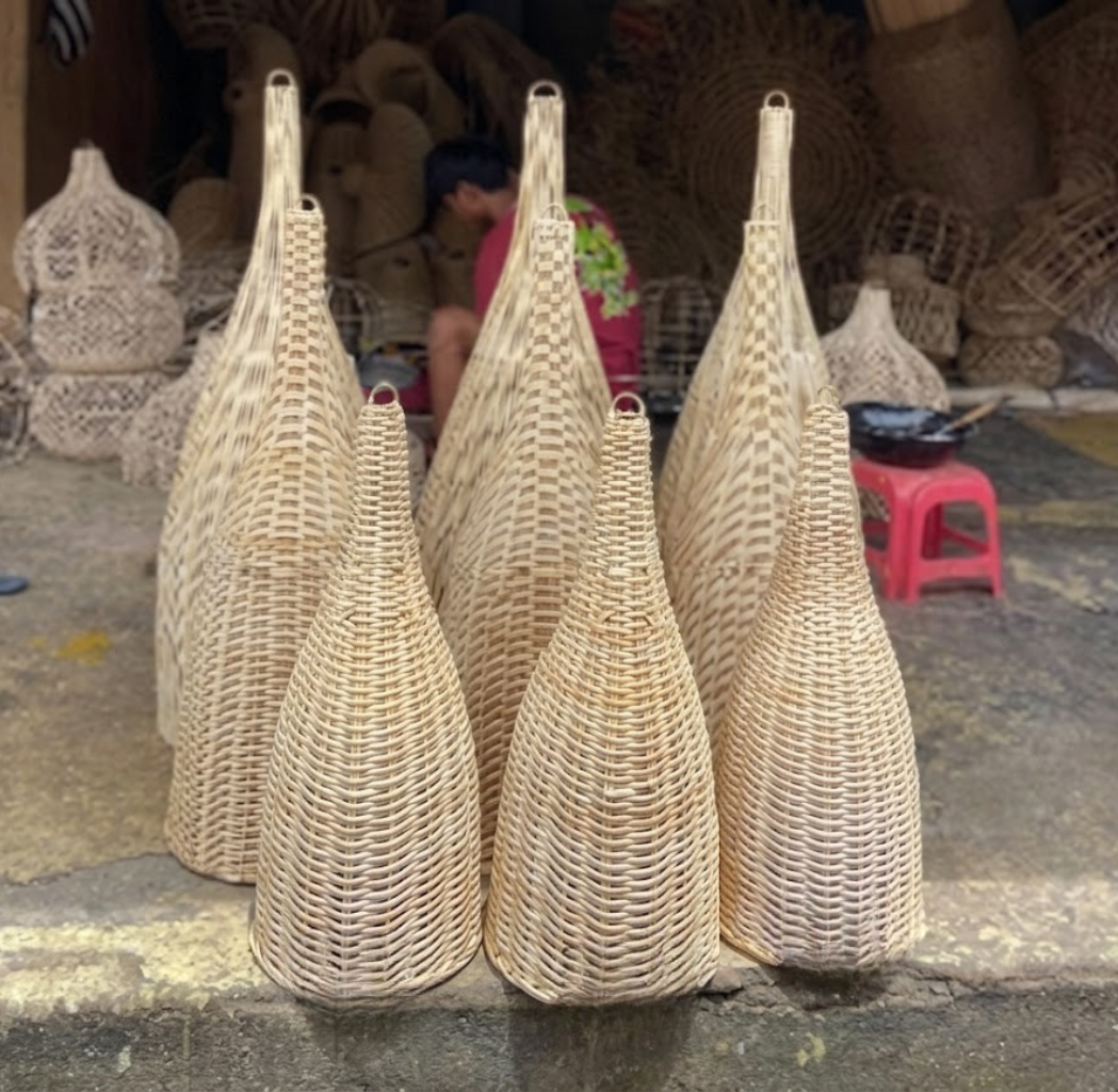 The lamp manggis rotin